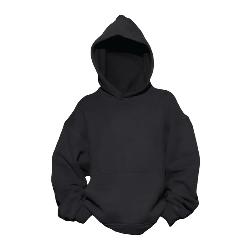 Black hoodie No Logo